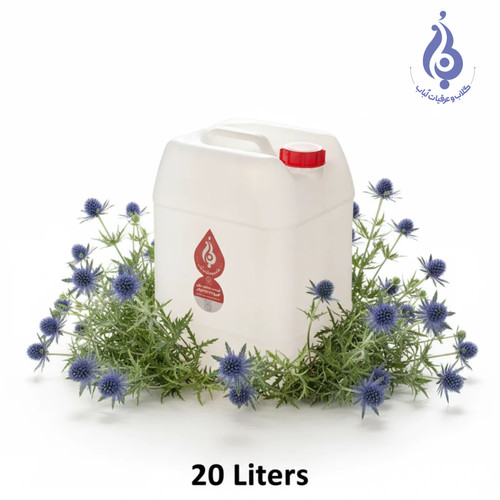 خرید عمده گالن ۲۰ لیتری عرق بوقناق ارگانیک لباب برای پخش و صادرات ـ Wholesale 20L eryngo distillate by Lobab ـ for export and distribution