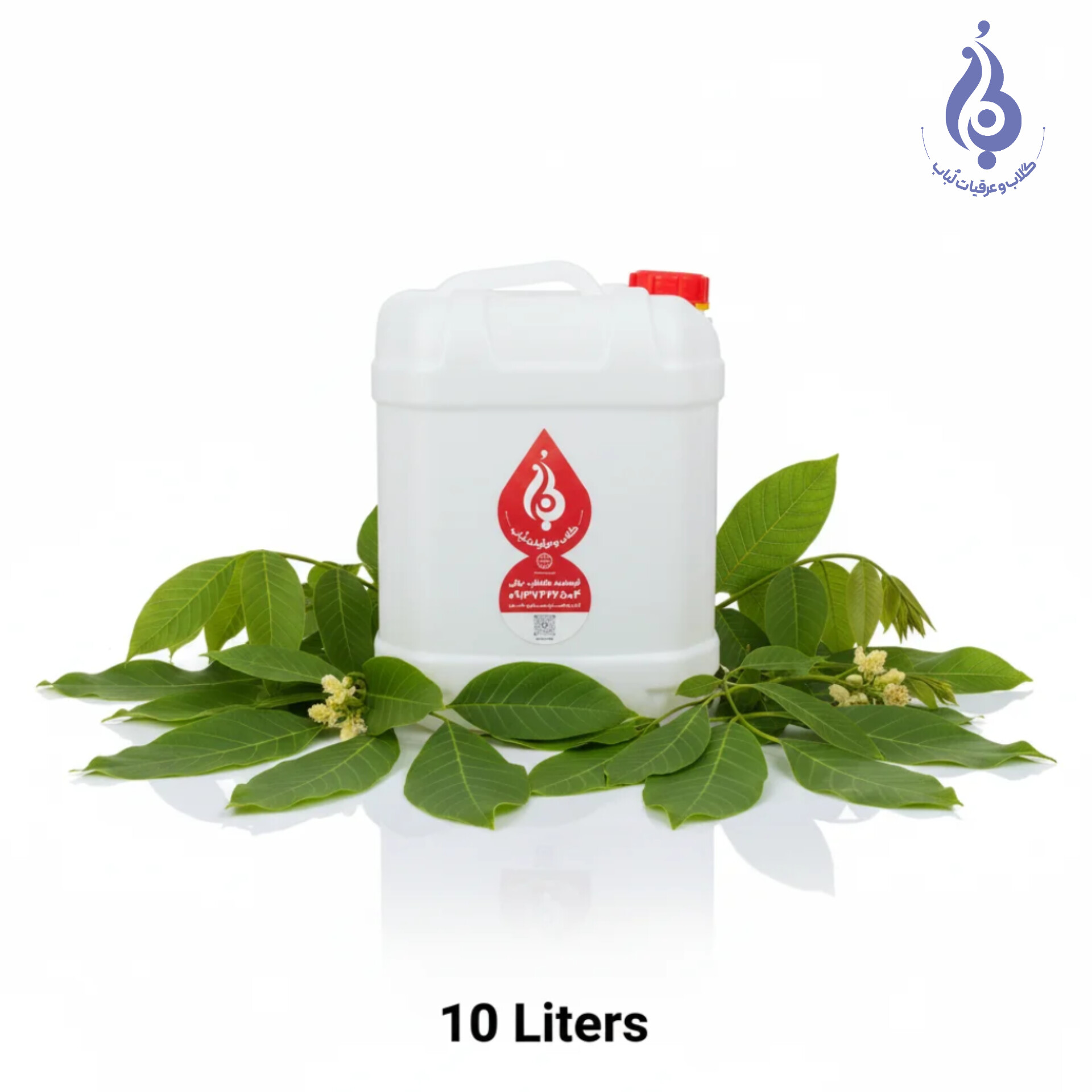 خرید گالن ۱۰ لیتری عرق برگ گردو طبیعی لباب مخصوص عطاری‌ها و کلینیک‌های طب سنتی ـ Buy 10L walnut leaf distillate by Lobab ـ for herbal shops and clinics