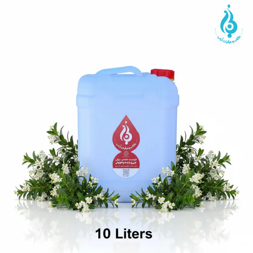 عرق مورد ارگانیک لباب دوآتیشه و خالص برای پوست و مو ـ Organic double‑distilled myrtle distillate by Lobab Kashan ـ pure skin & hair tonic