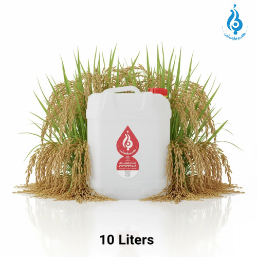 عرق شلتوک ارگانیک لباب دوآتیشه و اصل برای آرامش و پوست ـ Organic rice husk distillate by Lobab Kashan ـ pure calming herbal tonic