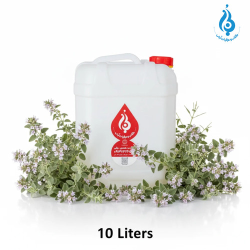 عرق کلپوره ارگانیک لباب دوآتیشه و خالص آرامشدهنده و ضدنفخ ـ Organic double‑distilled sage distillate by Lobab Kashan ـ relaxing digestive herbal tonic