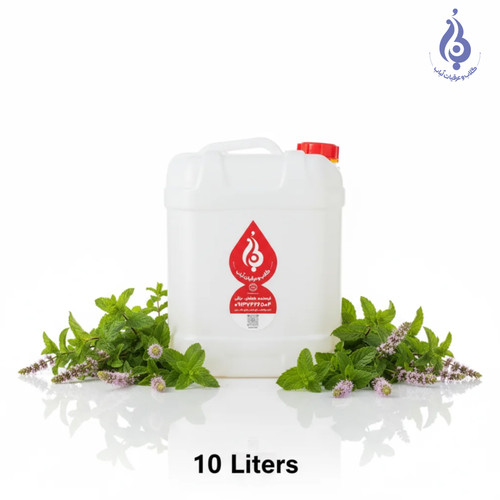 خرید گالن ۱۰ لیتری عرق نعناع لباب مخصوص عطاری و آرامش معده ـ Buy 10L Mint distillate by Lobab Kashan ـ herbal digestive tonic