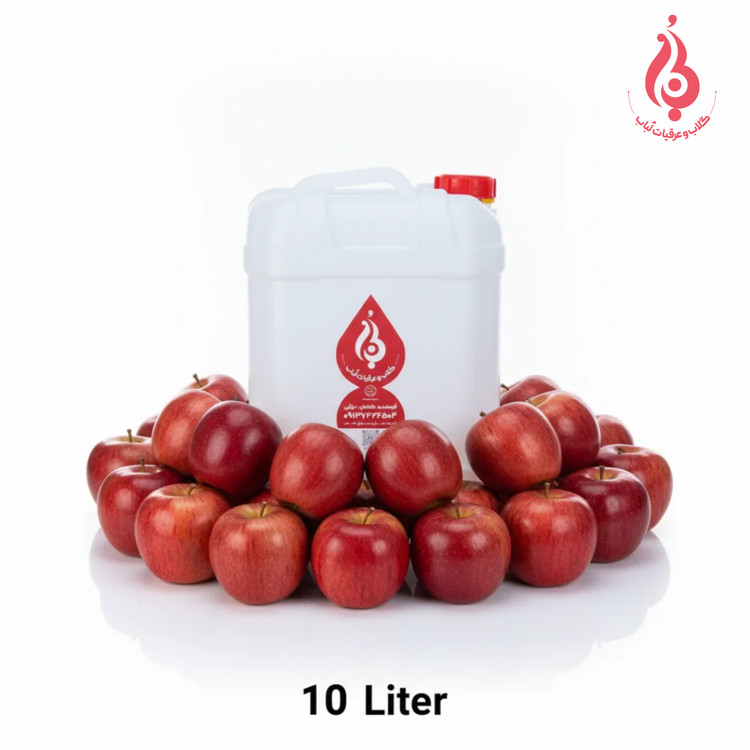 خرید گالن ۱۰ لیتری سرکه سیب طبیعی لباب مخصوص عطاریها و آشپزخانههای درمانی ـ Buy 10L apple vinegar by Lobab ـ for herbal and culinary use