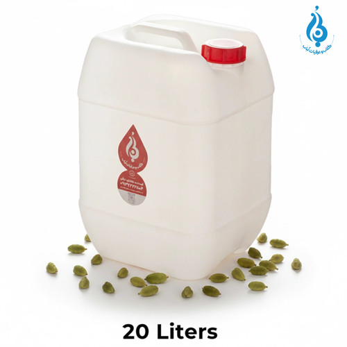 خرید عمده گالن ۲۰ لیتری عرق هل ارزان قیمت ارگانیک و درجه یک لباب – فروش بدون واسطه، محصول اصل و ۱۰۰٪ طبیعی