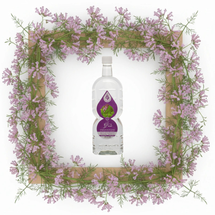 عرق شاهطره یا شاهتره دوآتیشه لباب مناسب پاکسازی پوست و رفع جوش ـ Shahtere herbal water by Lobab ـ for skin detox and acne relief