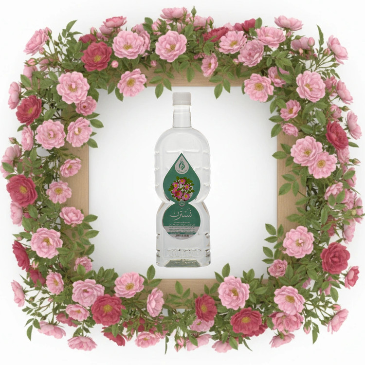 عرق نسترن ارگانیک لباب خنک و مفید برای پوست و معده ـ Natural rosehip water by Lobab ـ soothing and digestive